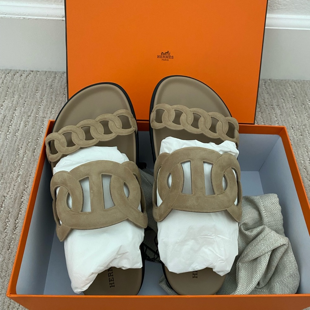 Hermes Extra Sandal; size 39